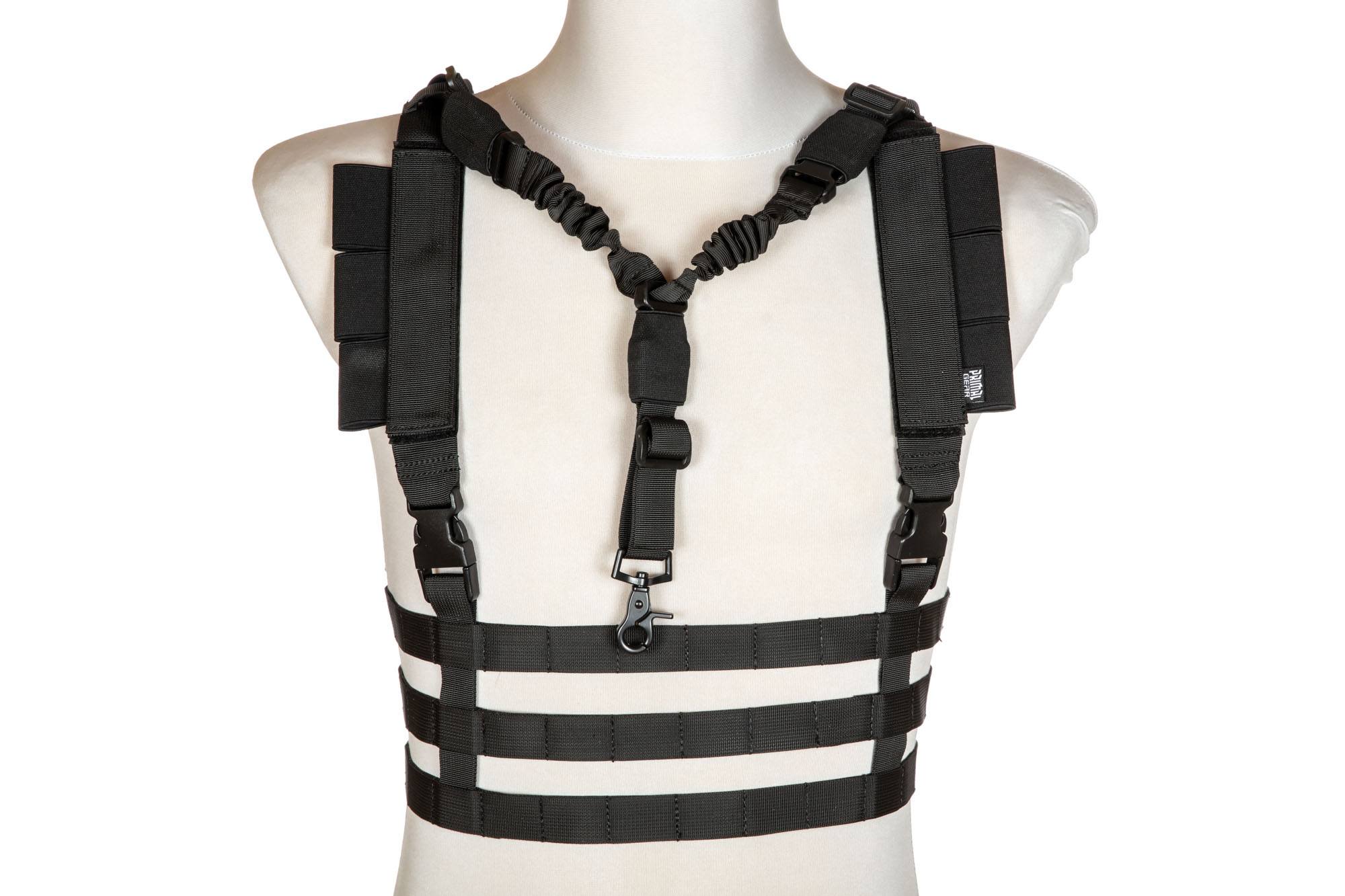 Ремінно-плечова система Primal Gear Sling Chest Rig Cotherium - Black