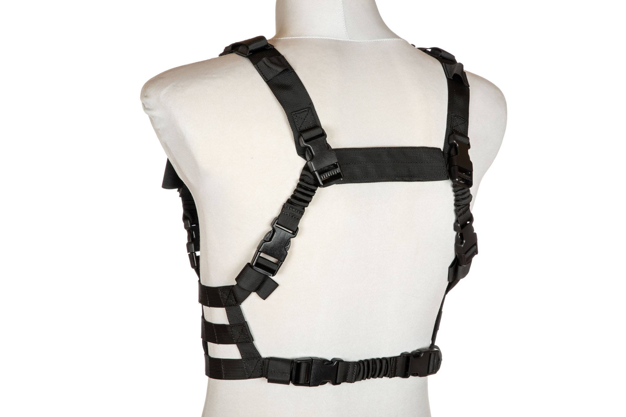 Ремінно-плечова система Primal Gear Sling Chest Rig Cotherium - Black