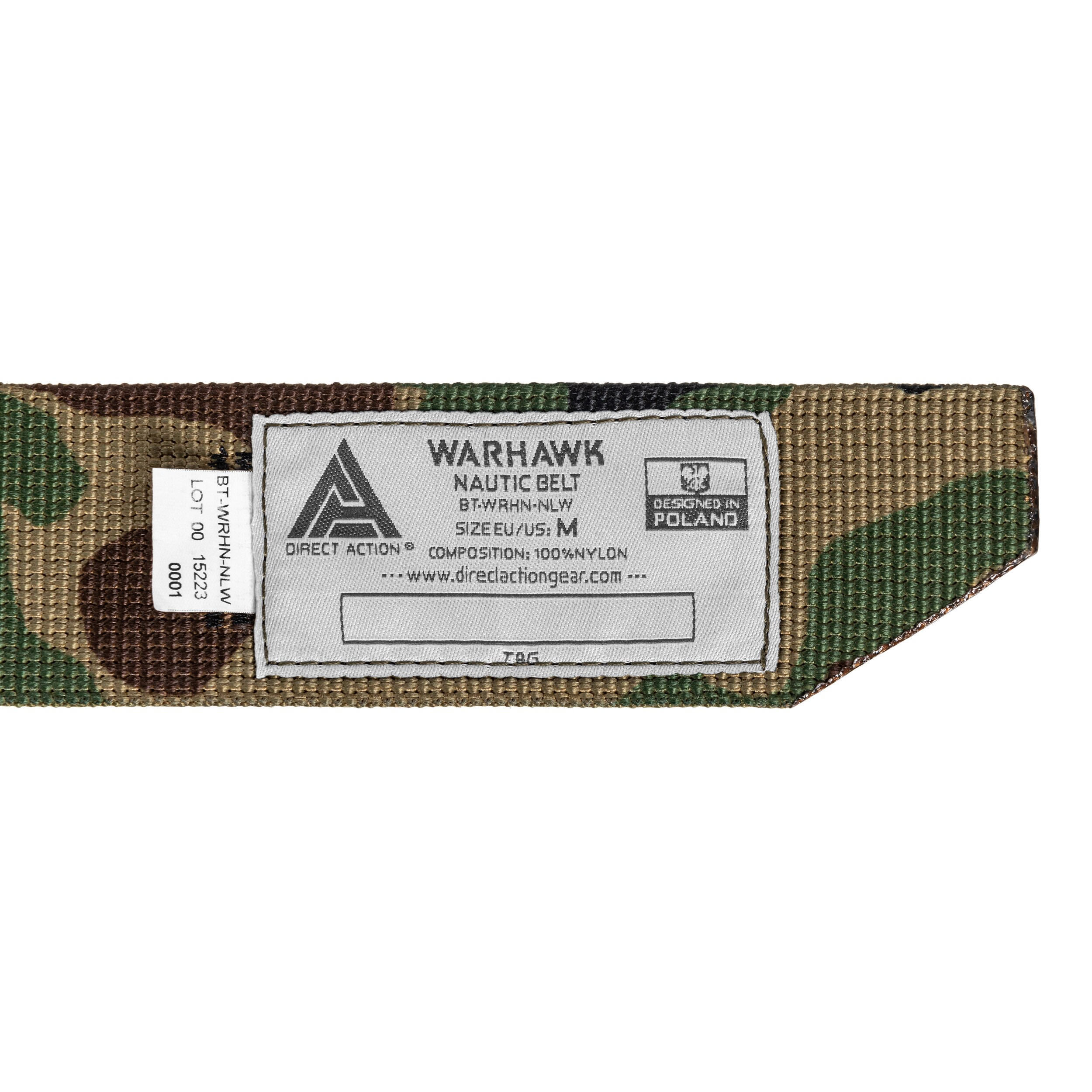 Тактичний ремінь Direct Action Warhawk Nautic Belt - Woodland
