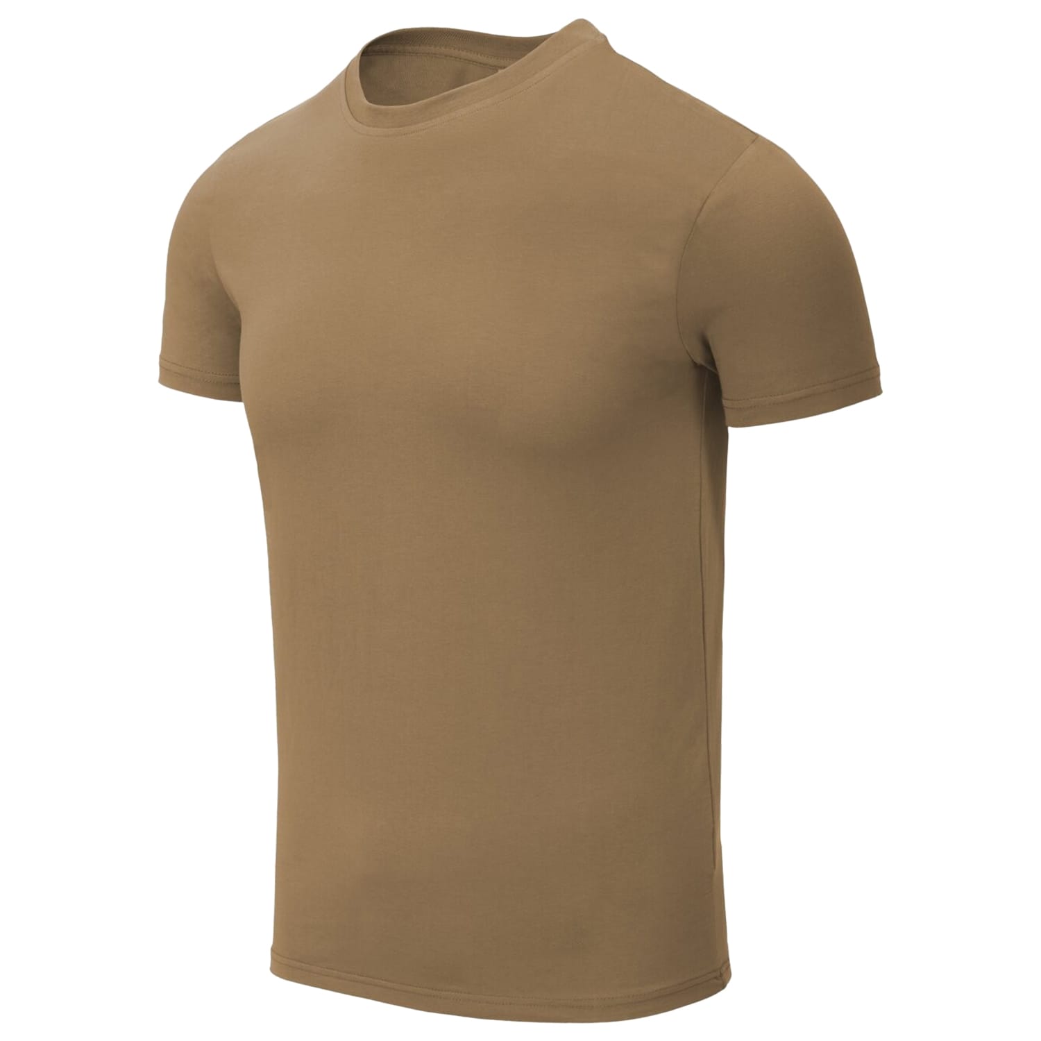 Футболка T-Shirt Helikon з органічної бавовни Slim - U.S. Brown