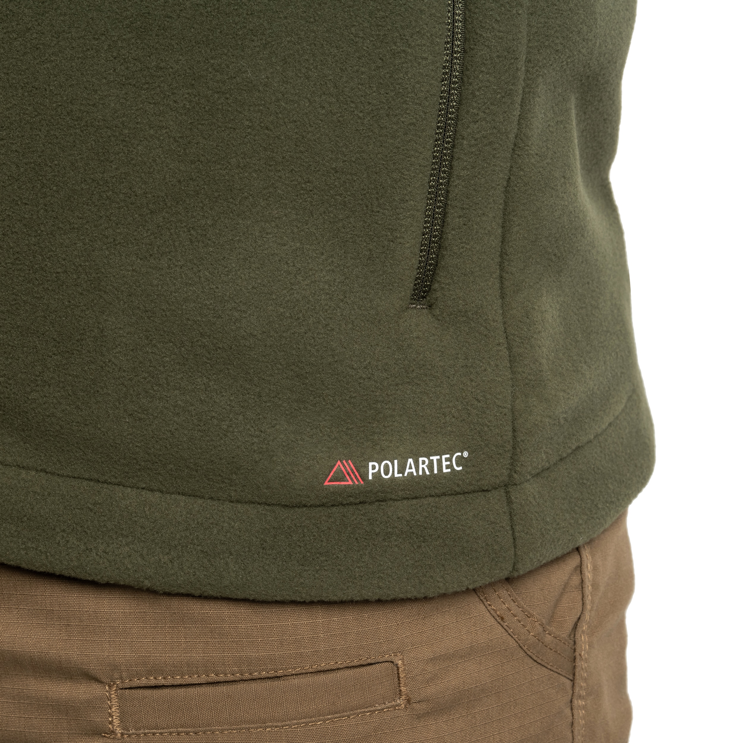 Флісова кофта M-Tac Combat Fleece Polartec Jacket - Army Olive