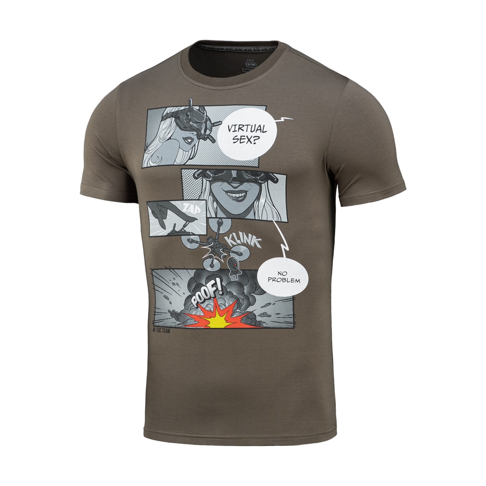 Футболка T-shirt M-Tac Comics Drone Girl - Dark Olive