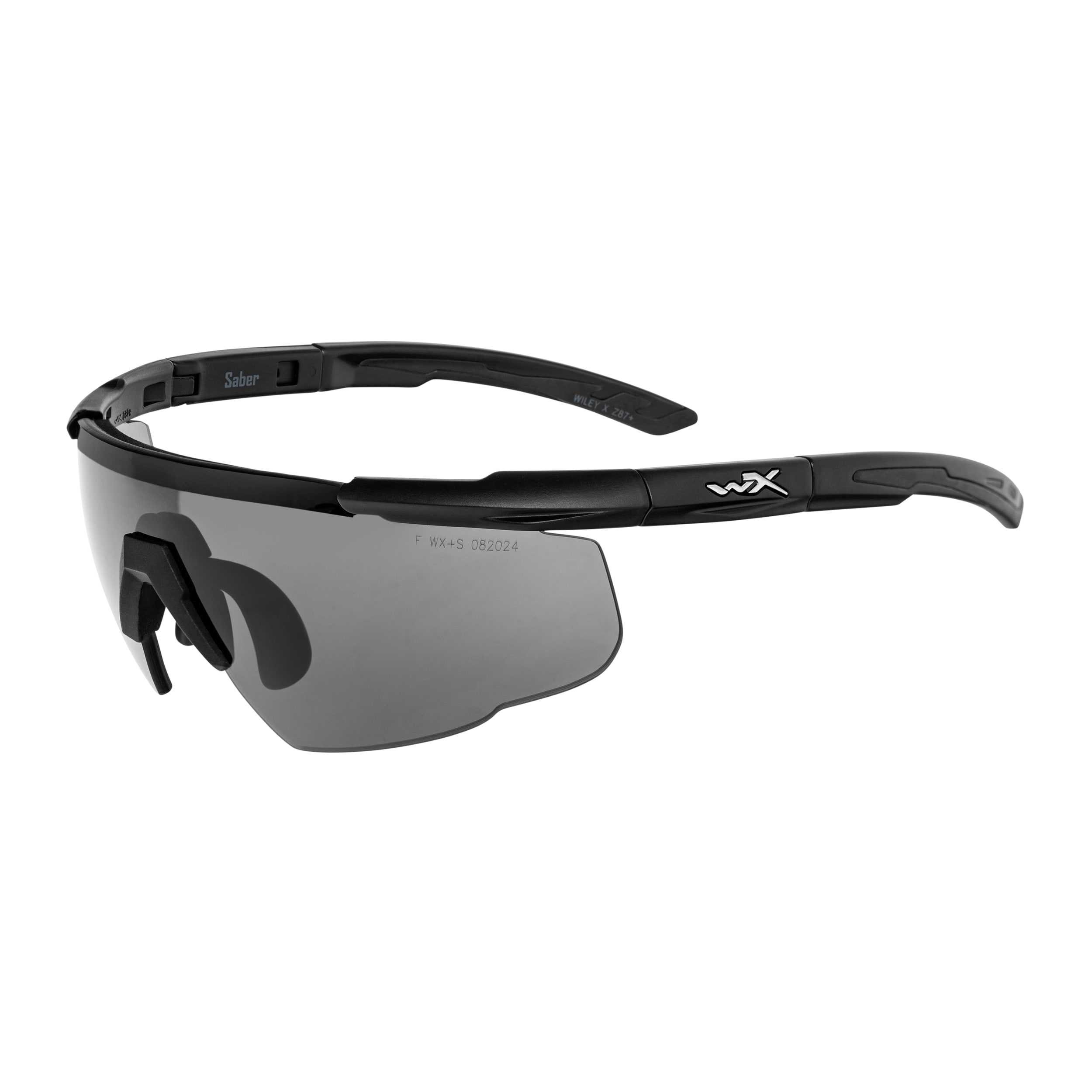 Тактичні окуляри Wiley X Saber Advanced Set 3in1 - Matte Black