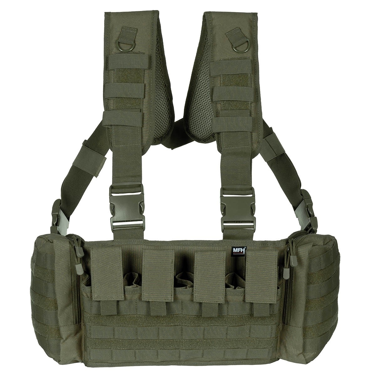 Ремінно-плечова система MFH Chest Rig Mission - olive