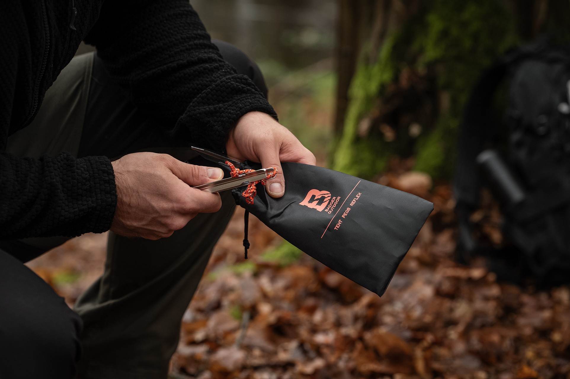 Алюмінієві кілочки Badger Outdoor Reflex - 4 шт.