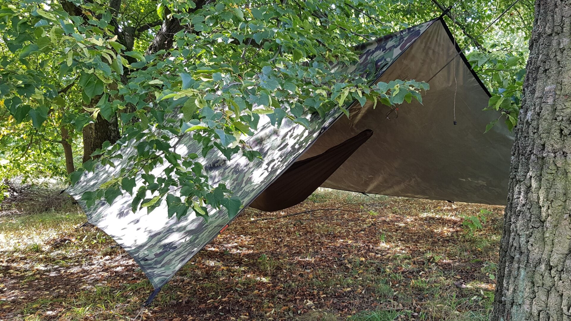 Тент Bushmen Thermo Tarp з теплоізоляцією 4 x 3 - Camo