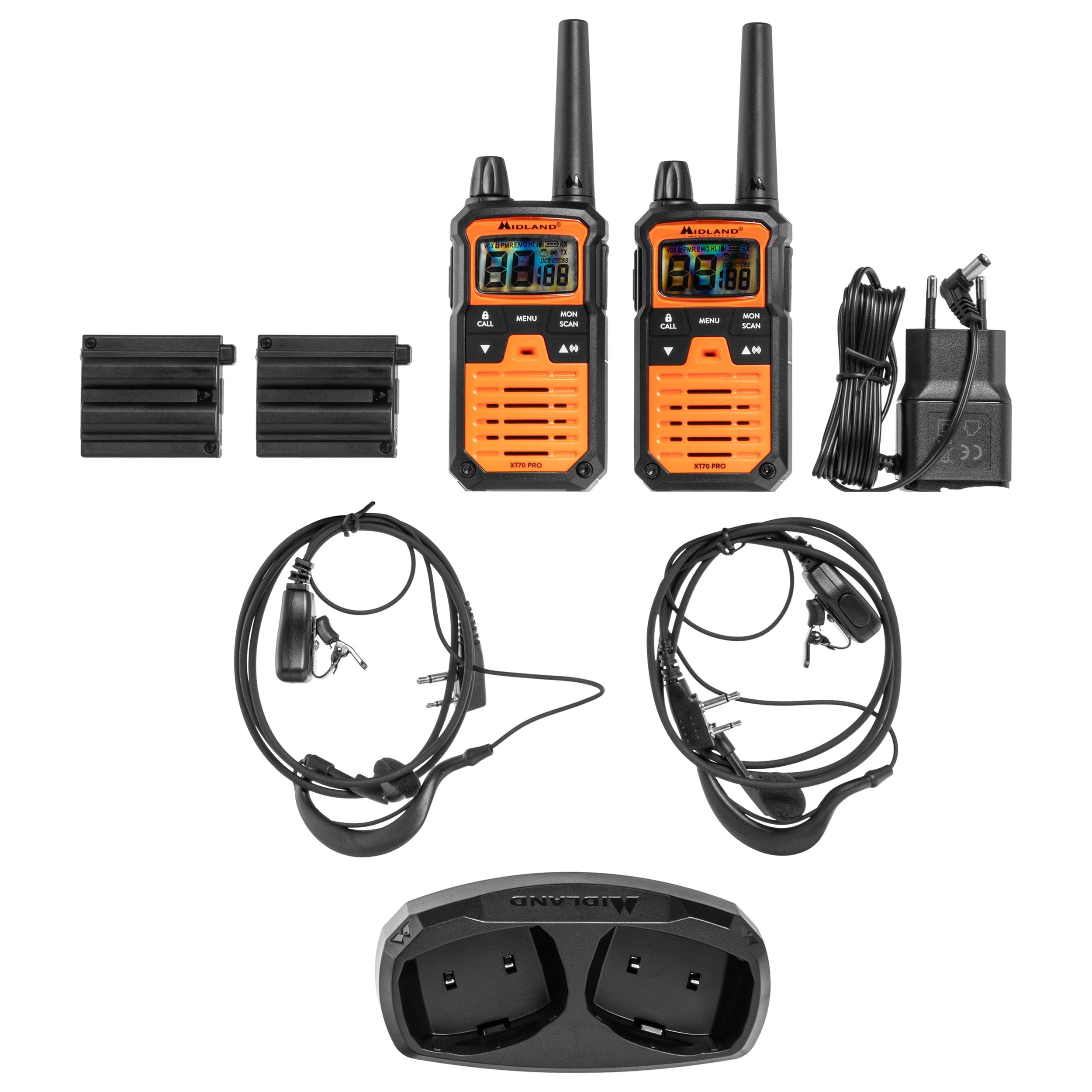 Радіостанція Midland PMR XT70 PRO Hobby & Work - 2 шт.