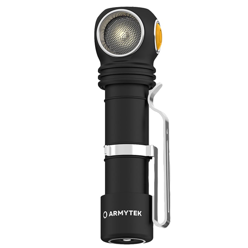 Налобний і кутовий ліхтарик Armytek Wizard C2 Magnet USB Warm - 1120 люменів