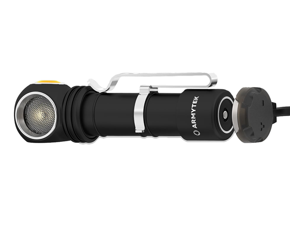 Налобний і кутовий ліхтарик Armytek Wizard C2 Magnet USB Warm - 1120 люменів