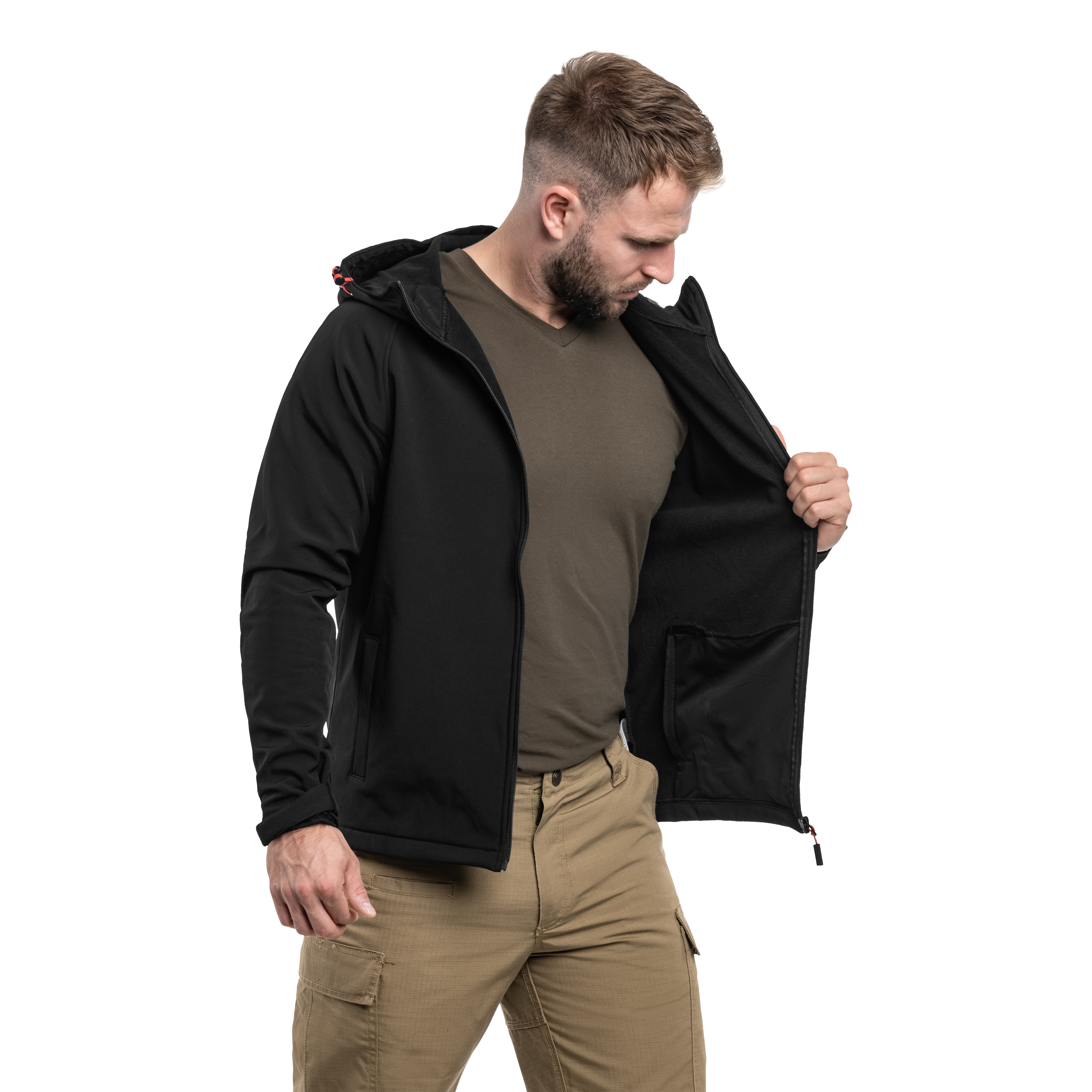 Куртка Hi-Tec Softshell Neti II - Black