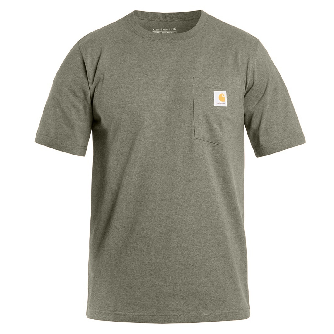 Футболка T-Shirt Carhartt K87 Pocket - Dusty Olive