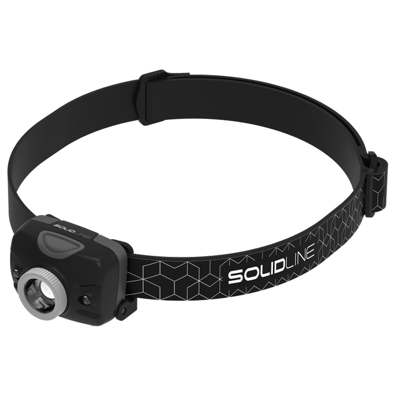 Налобний ліхтарик Ledlenser SH2 Solidline Black - 200 люменів