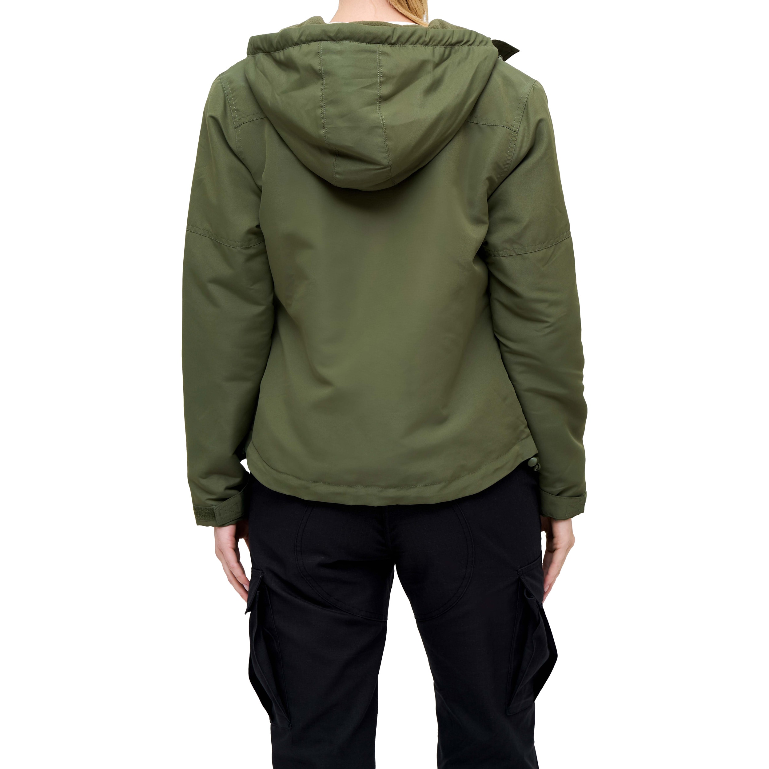 Жіноча куртка Brandit Windbreaker Frontzip - Olive