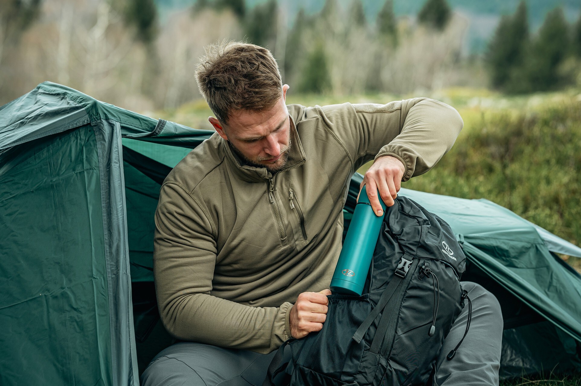 Термос Highlander Outdoor Duro flask 500 мл - Deep Ocean