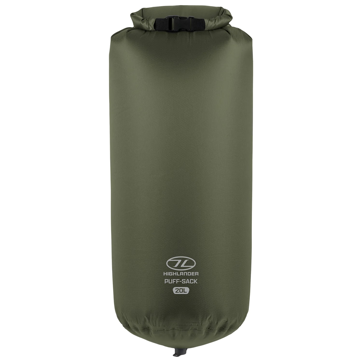 Водонепроникний мішок-насос Highlander Outdoor Lightweight Puff Sack Inflation 20 л - Olive