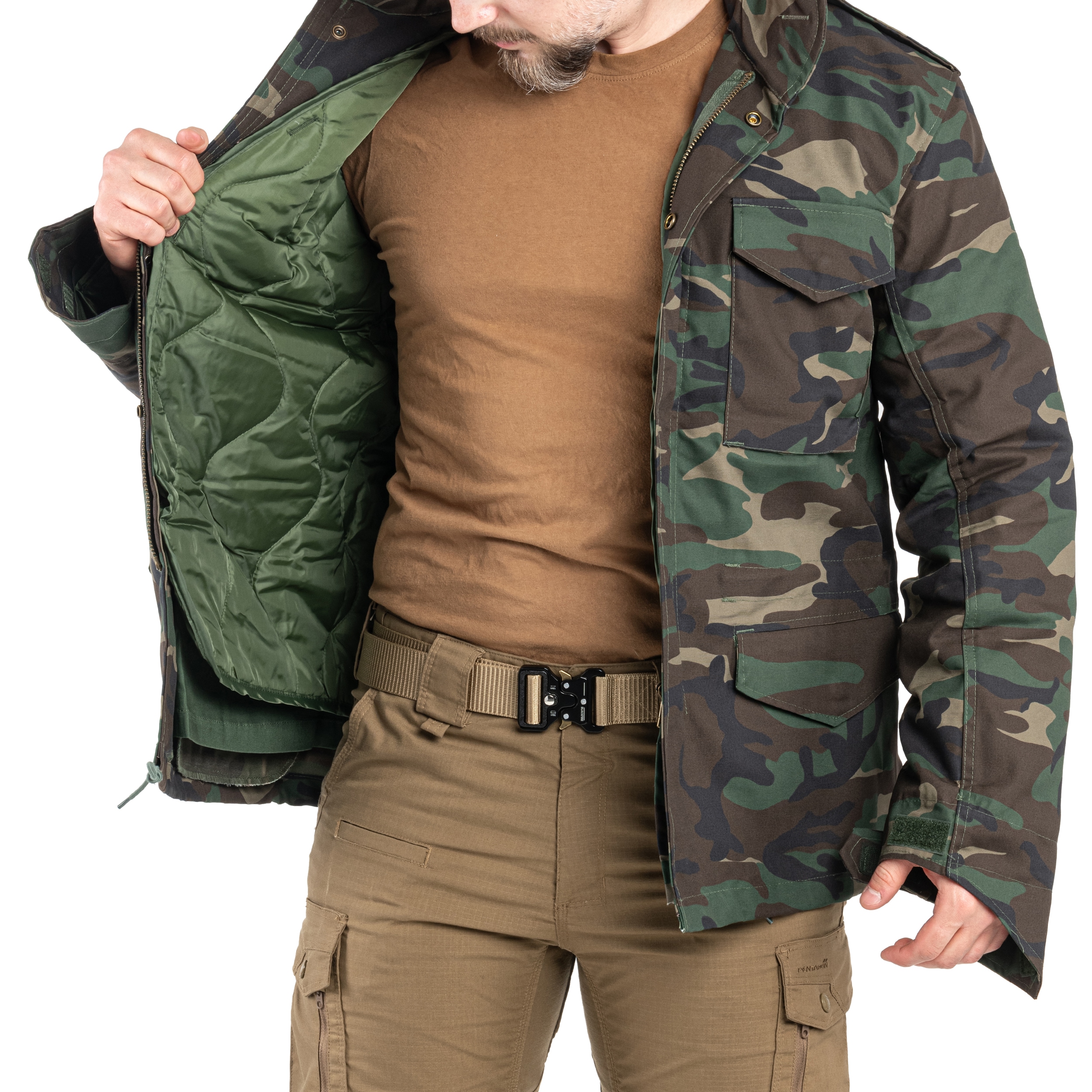 Куртка Brandit M65 Classic - Woodland