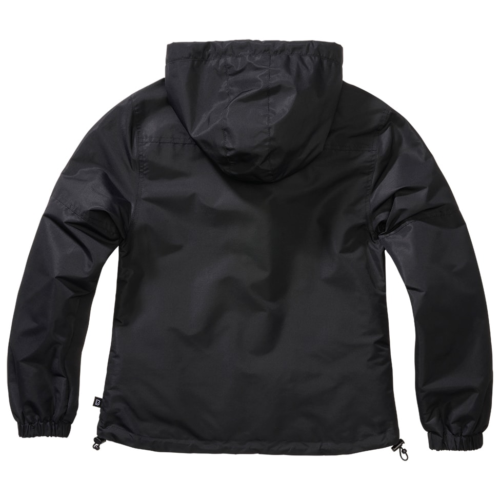 Жіноча куртка Brandit Summer Windbreaker Frontzip - Black