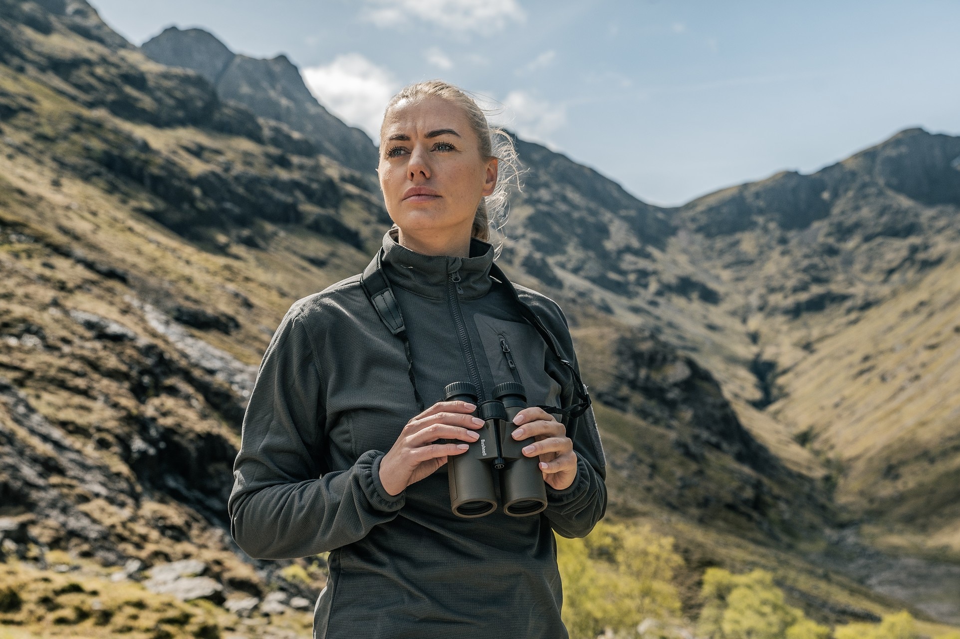 Флісова кофта Highlander Forces Tactical Hirta Fleece - Dark Grey