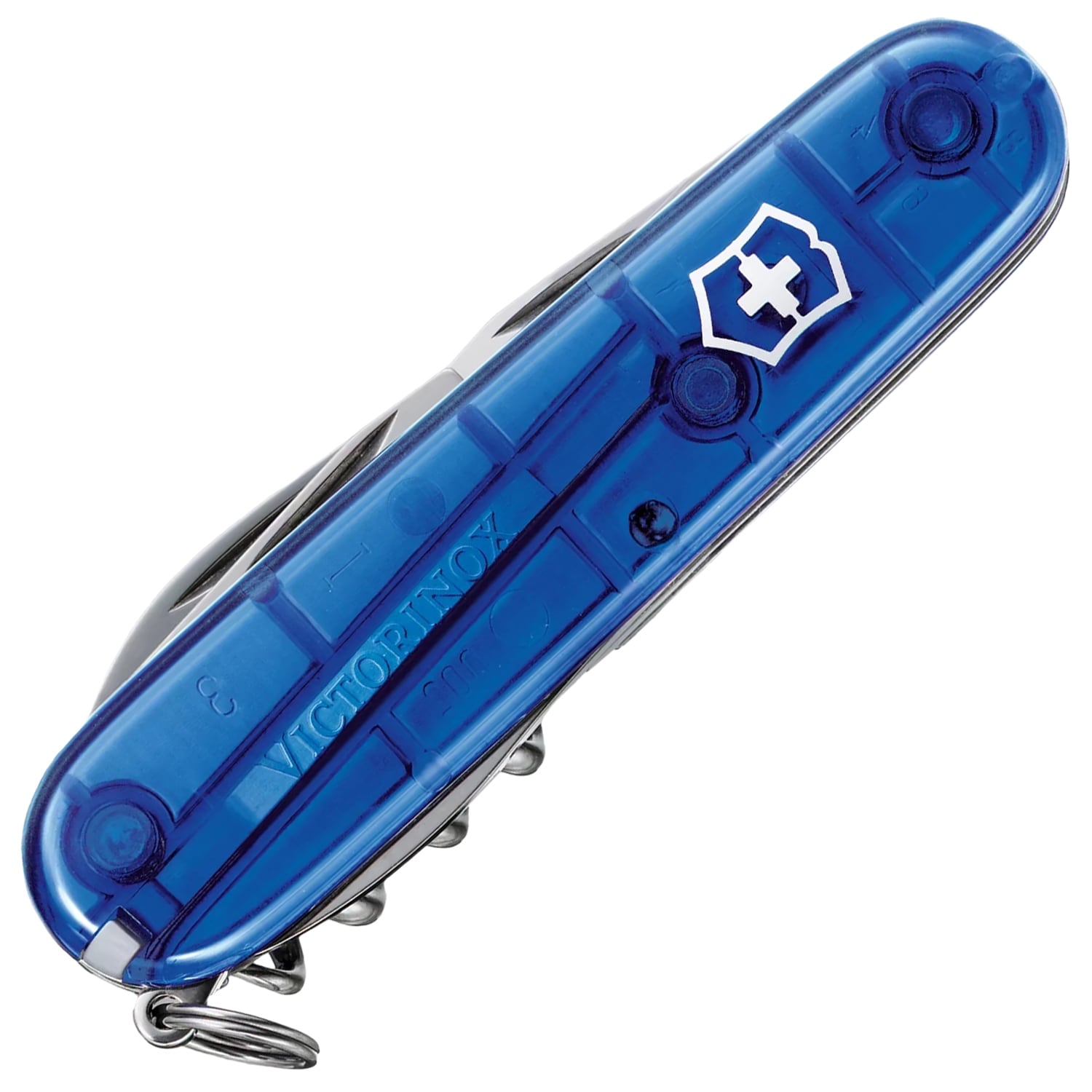 Багатофункціональний ніж Victorinox Spartan - Transparent Blue