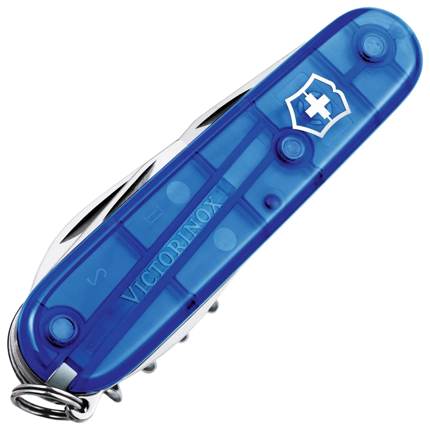 Багатофункціональний ніж Victorinox Spartan - Transparent Blue