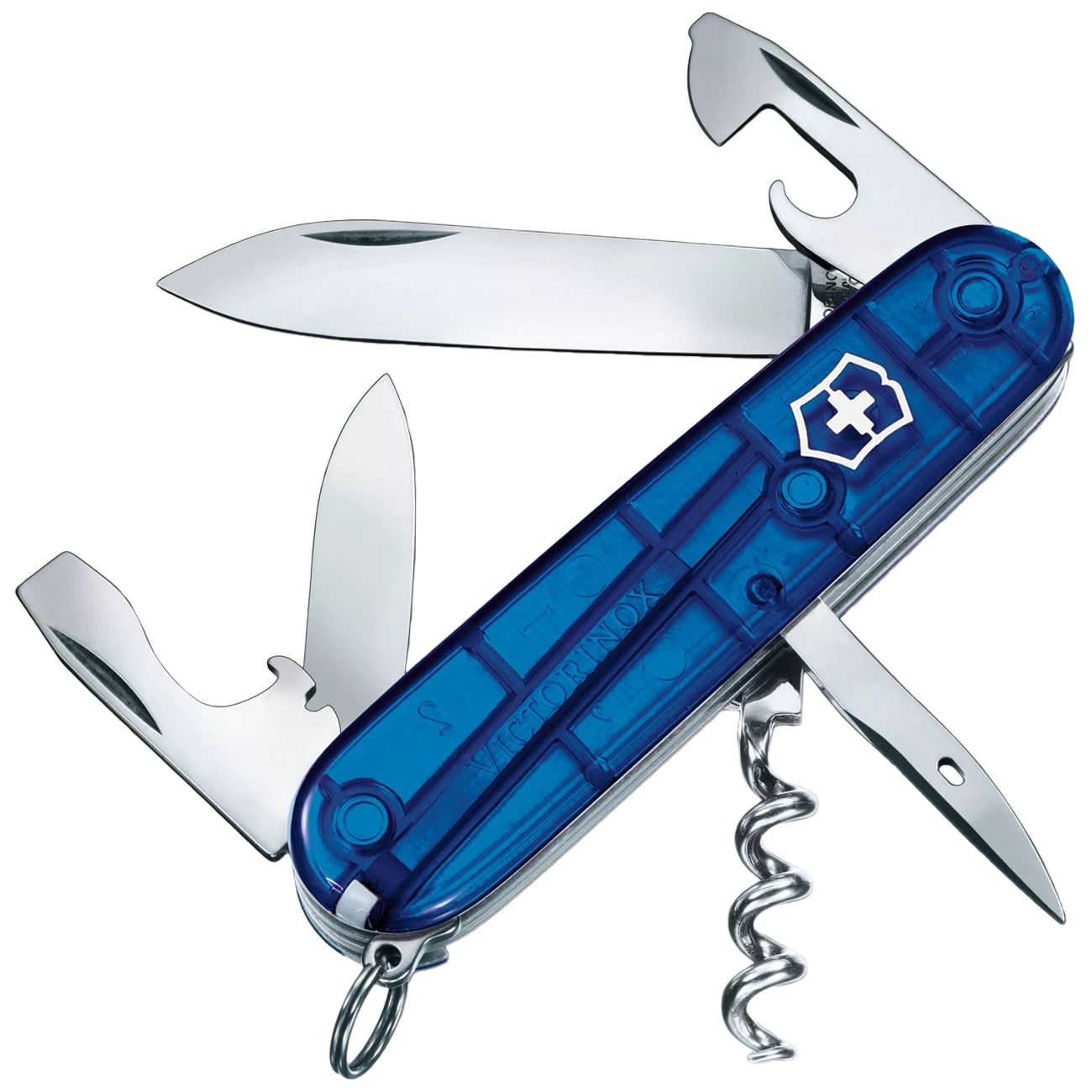 Багатофункціональний ніж Victorinox Spartan - Transparent Blue