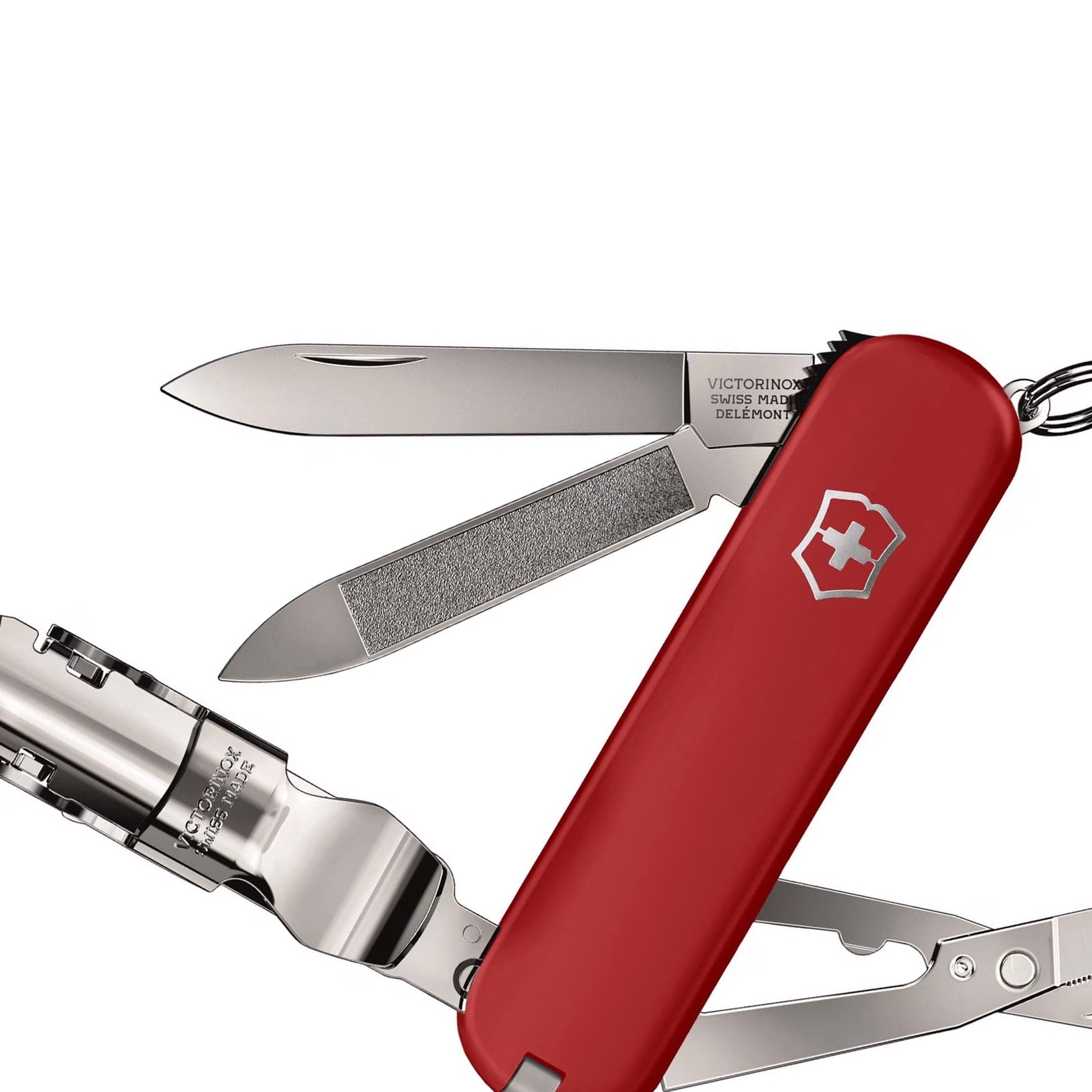 Багатофункціональний ніж  Victorinox Nail Clip 580 - Red