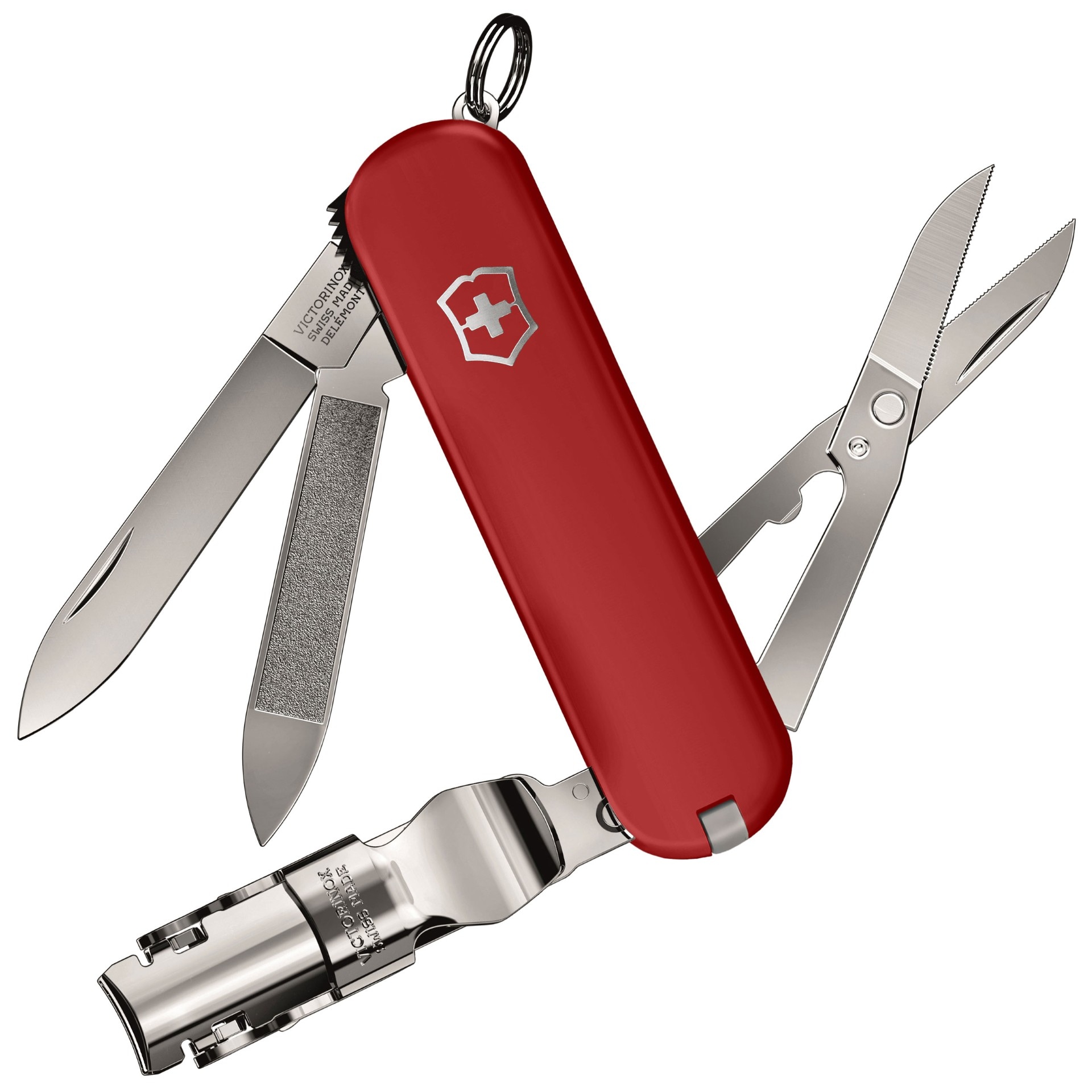 Багатофункціональний ніж  Victorinox Nail Clip 580 - Red