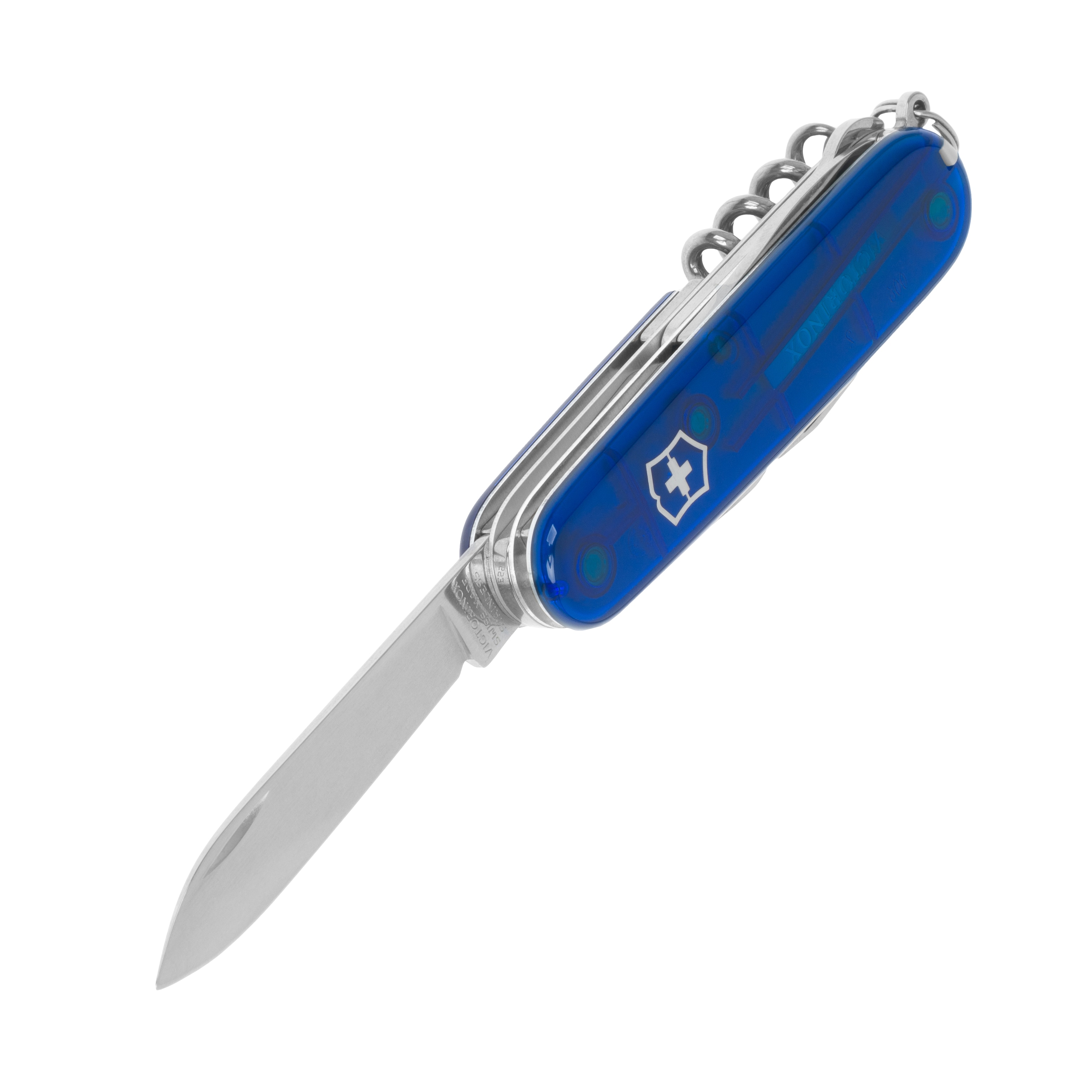 Багатофункціональний ніж Victorinox Climber - Transparent Blue