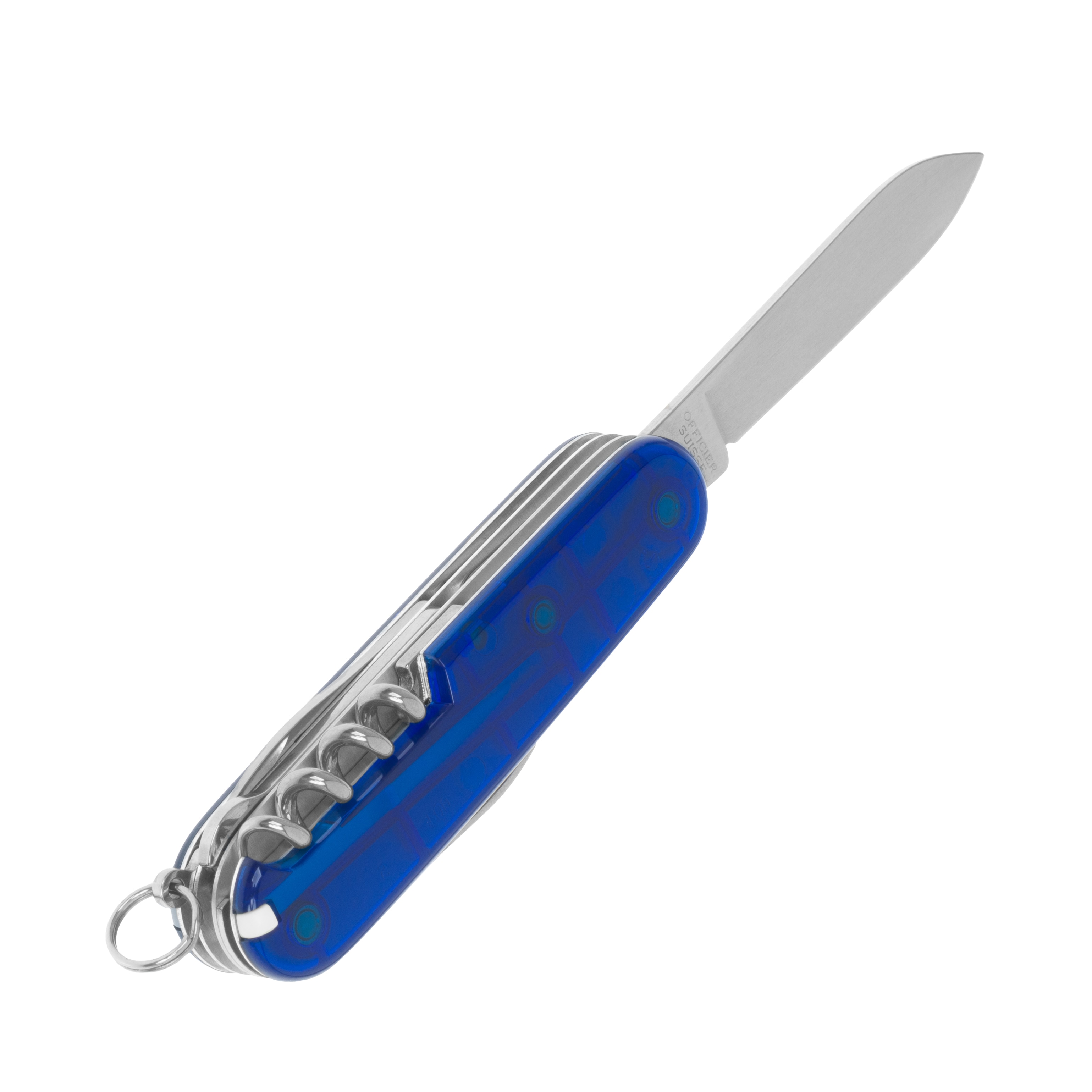 Багатофункціональний ніж Victorinox Climber - Transparent Blue