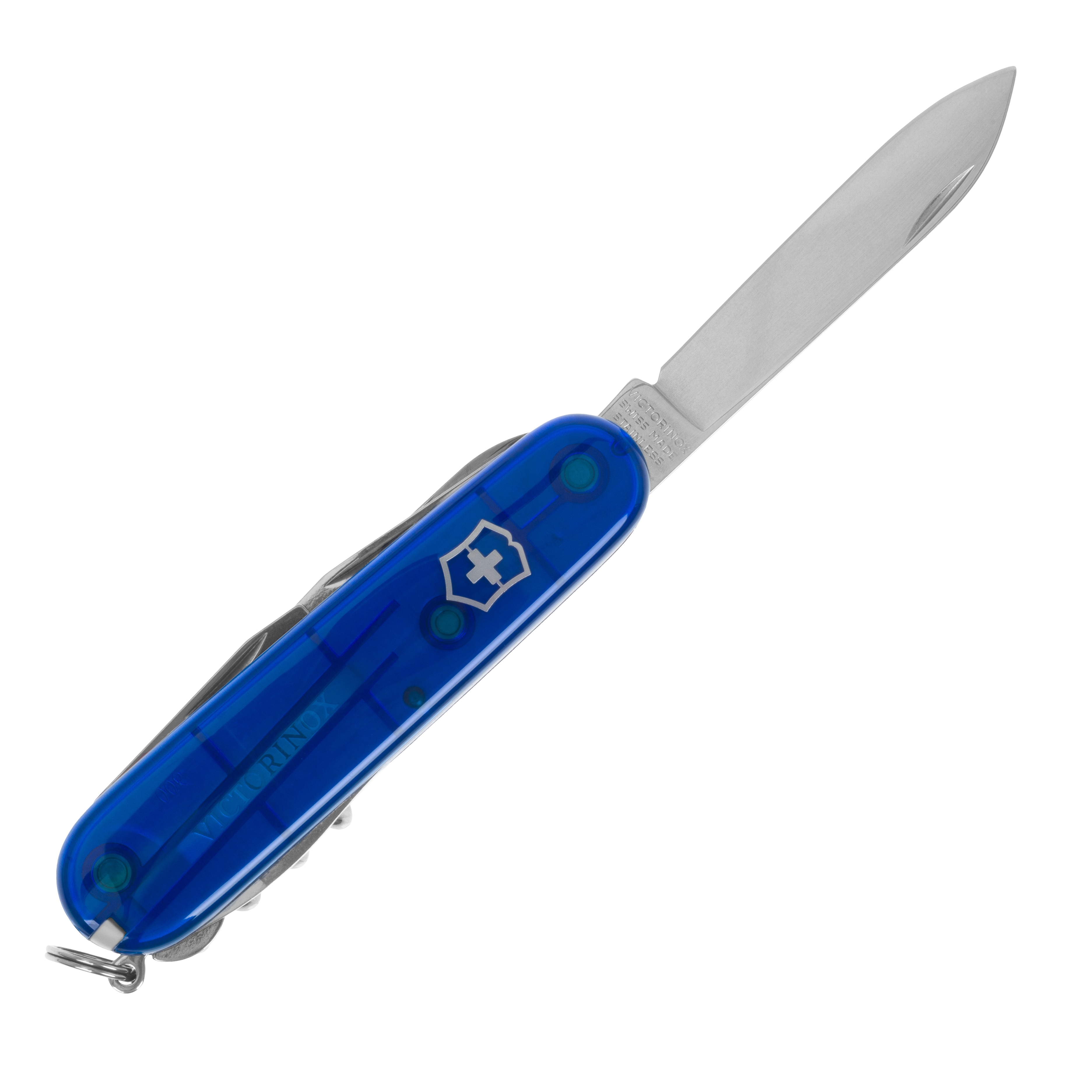 Багатофункціональний ніж Victorinox Climber - Transparent Blue