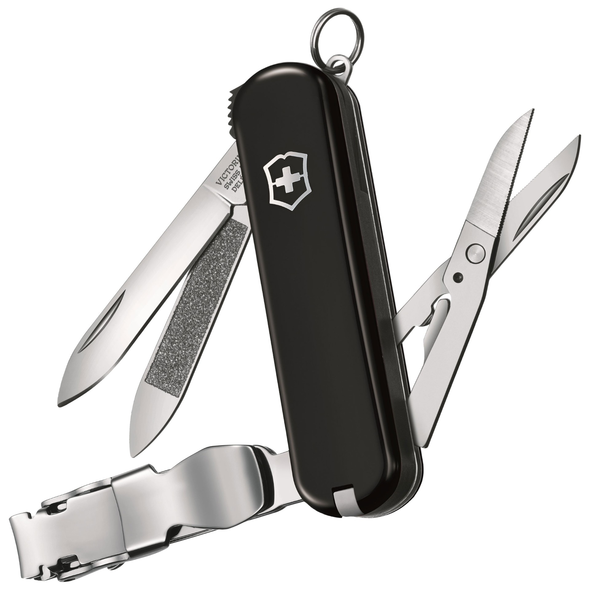 Багатофункціональний ніж Victorinox Nail Clip 580 - Black