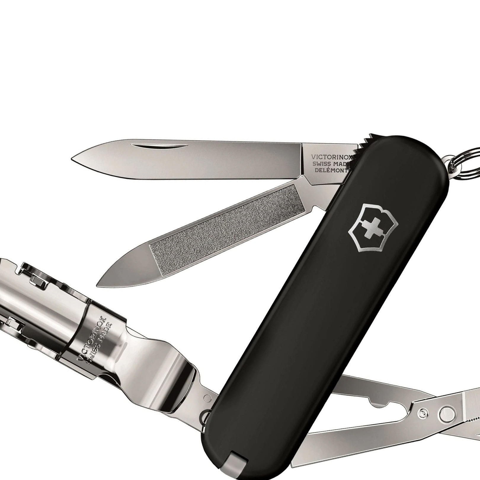 Багатофункціональний ніж Victorinox Nail Clip 580 - Black