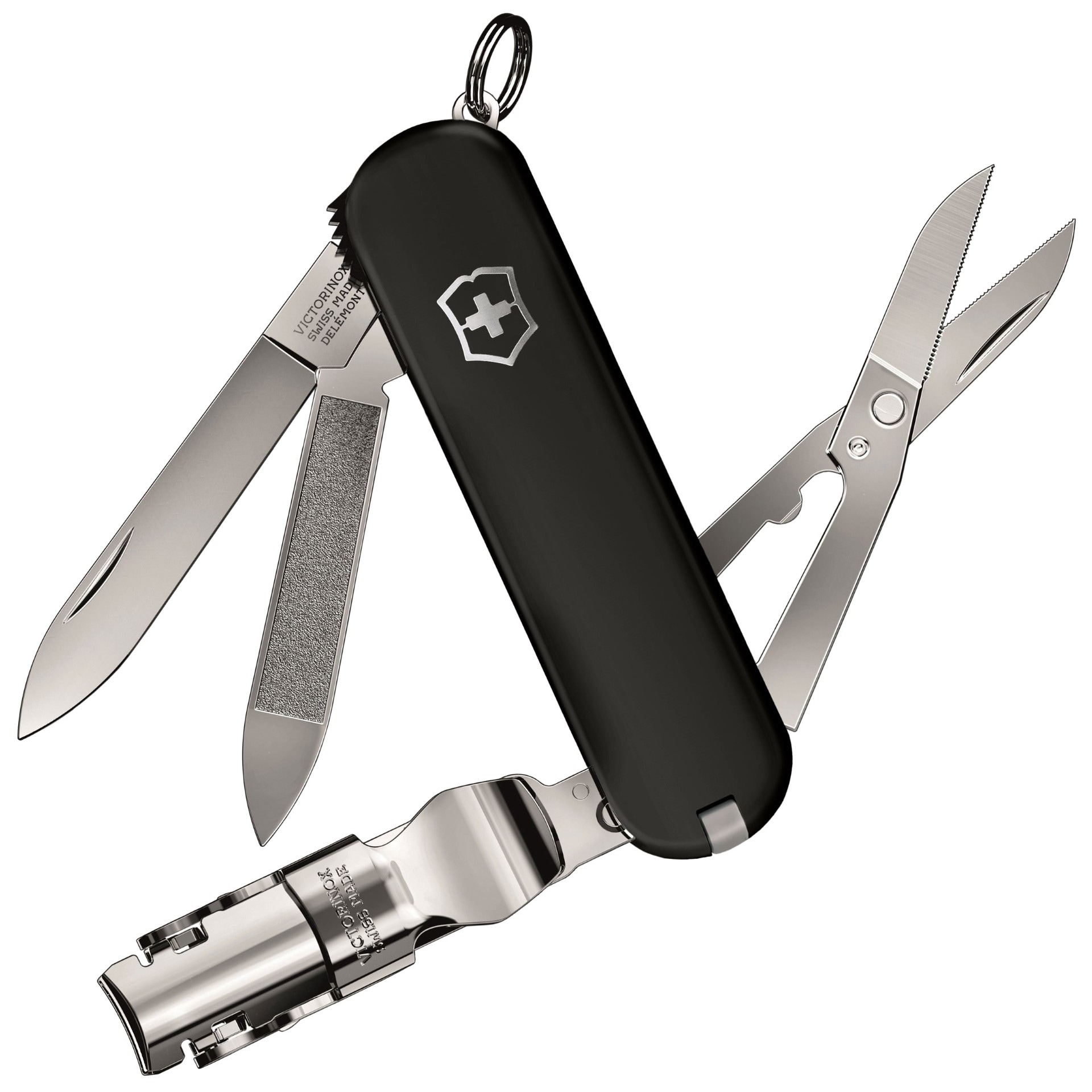 Багатофункціональний ніж Victorinox Nail Clip 580 - Black