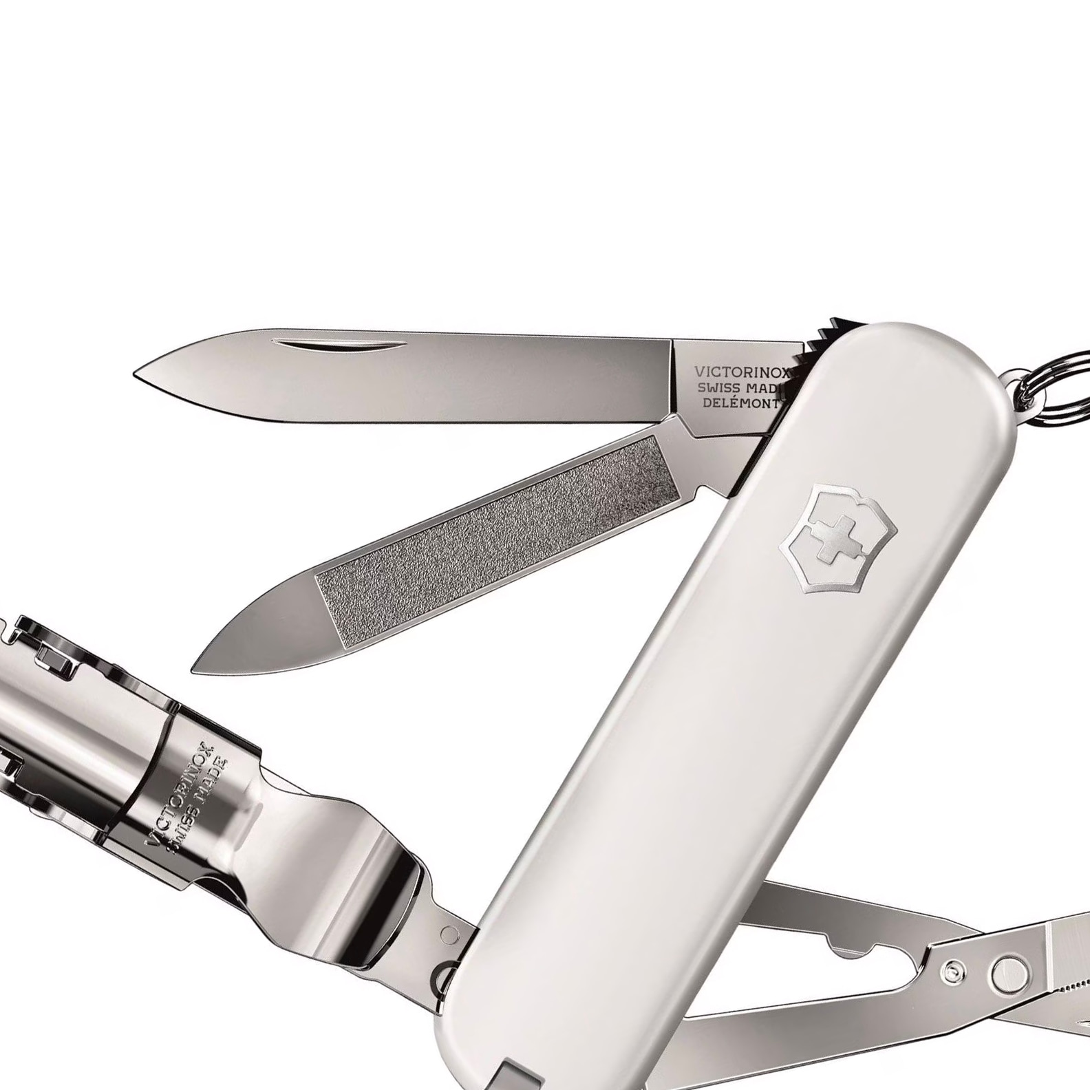 Багатофункціональний ніж Victorinox Nail Clip 580 - White