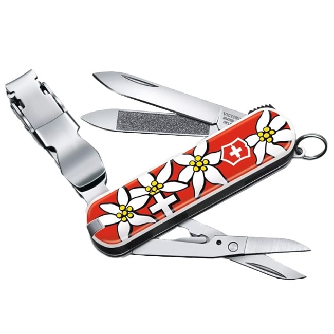 Багатофункціональний ніж Victorinox Nail Clip 580 - Edelweiss