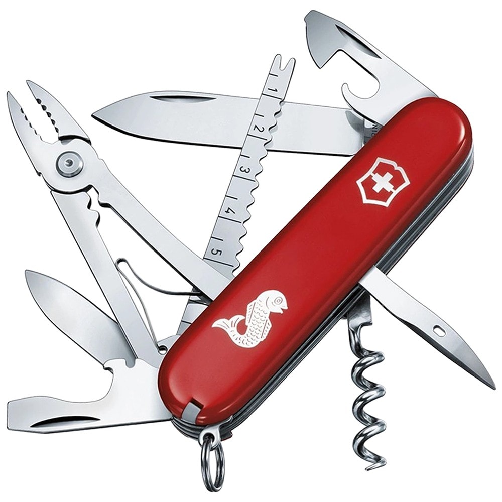 Багатофункціональний ніж Victorinox Angler - Red