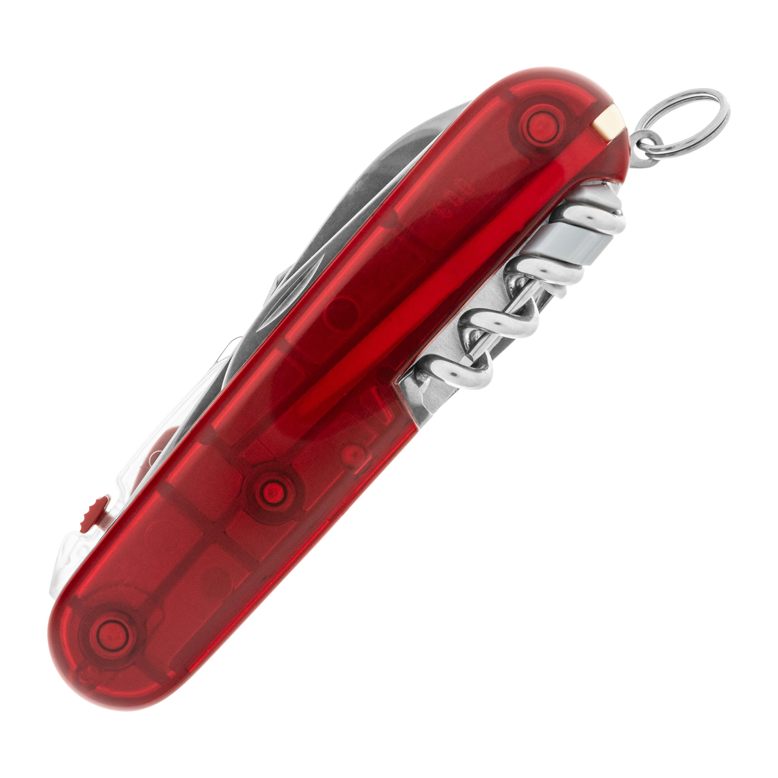 Багатофункціональний ніж Victorinox Spartan Lite - Transparent Red