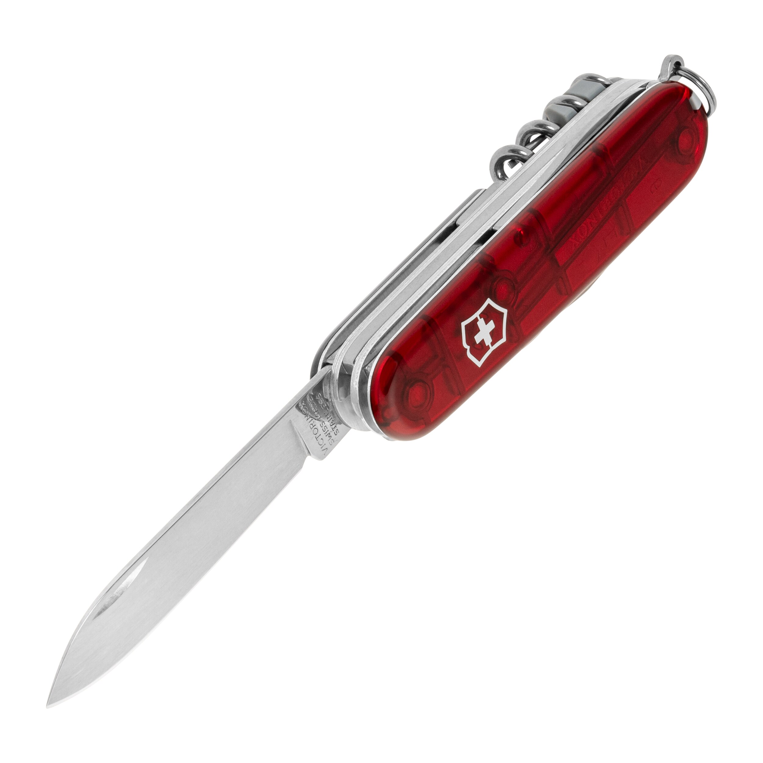 Багатофункціональний ніж Victorinox Spartan Lite - Transparent Red