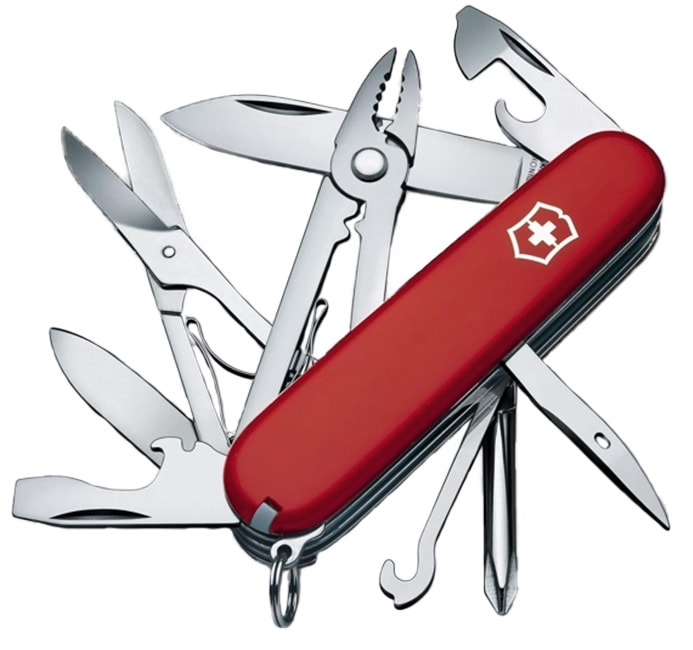 Багатофункціональний ніж Victorinox Deluxe Tinker - Red