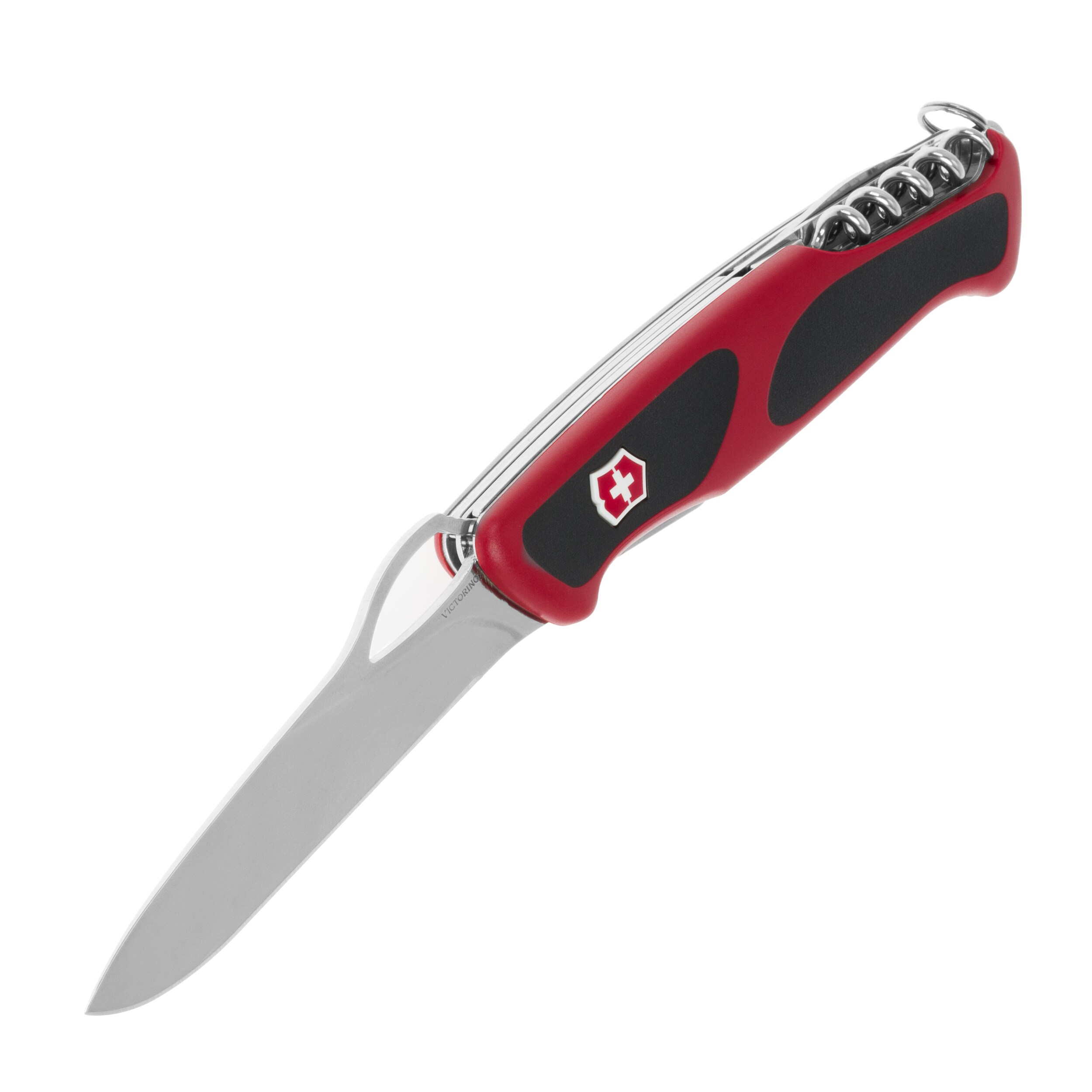 Багатофункціональний ніж Victorinox Ranger Grip 61 M - Red/Black