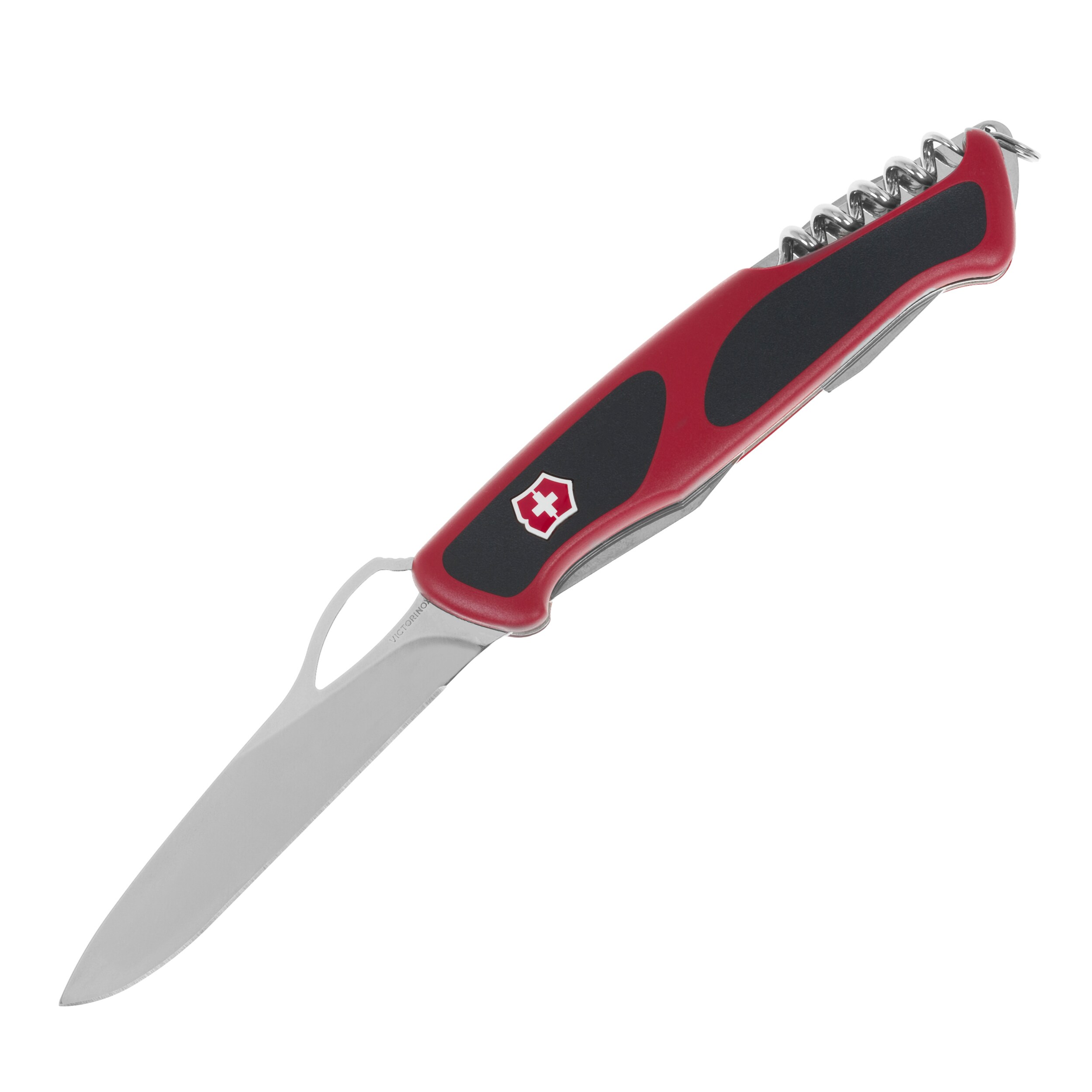 Багатофункціональний ніж Victorinox Ranger Grip 61 M - Red/Black