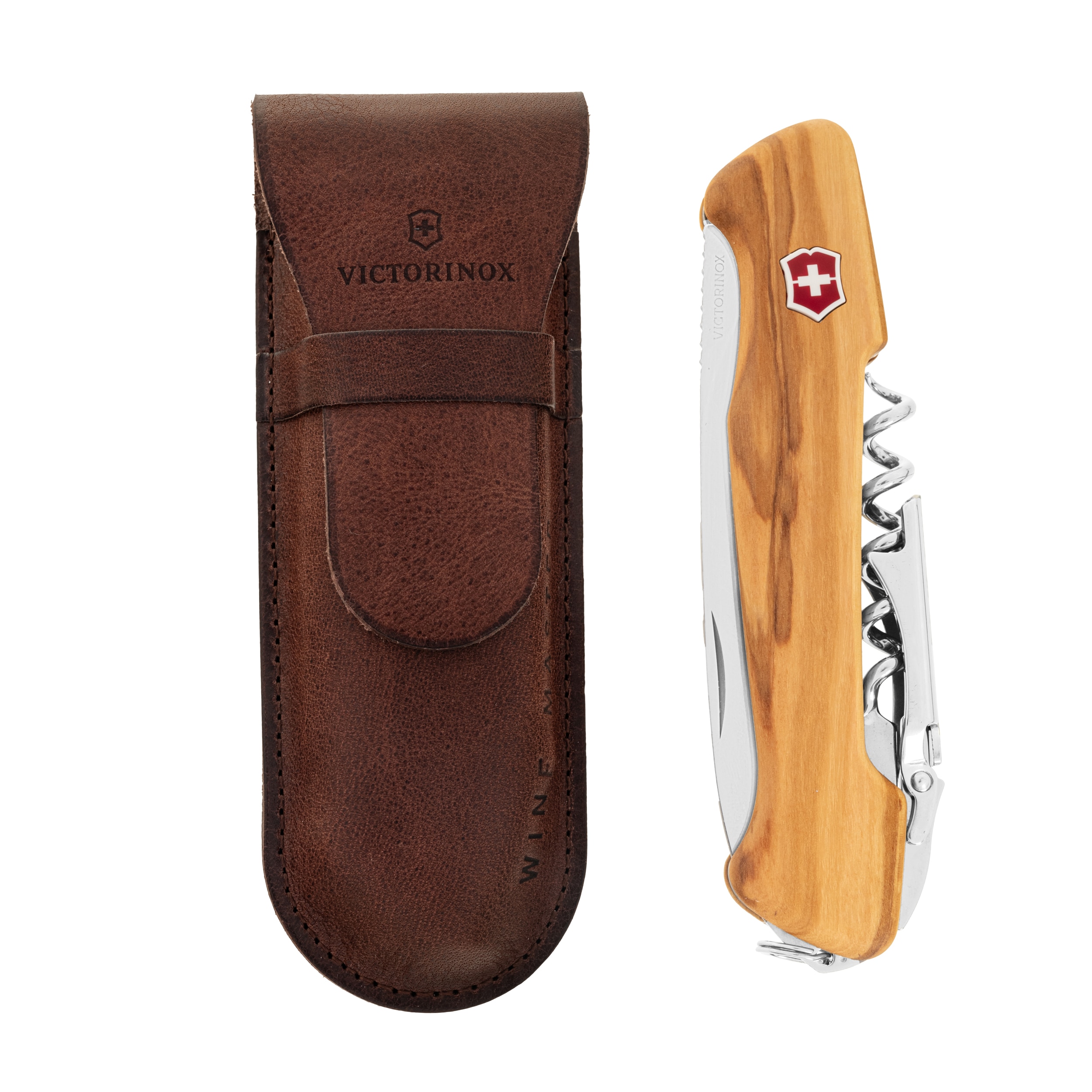 Багатофункціональний ніж Victorinox Wine Master - Olive wood