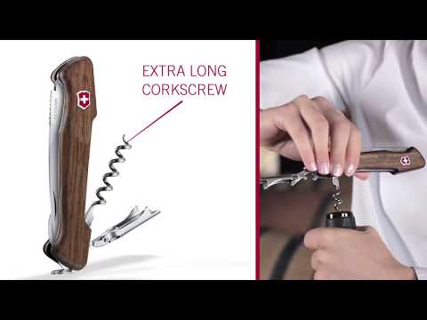 Багатофункціональний ніж Victorinox Wine Master - Olive wood