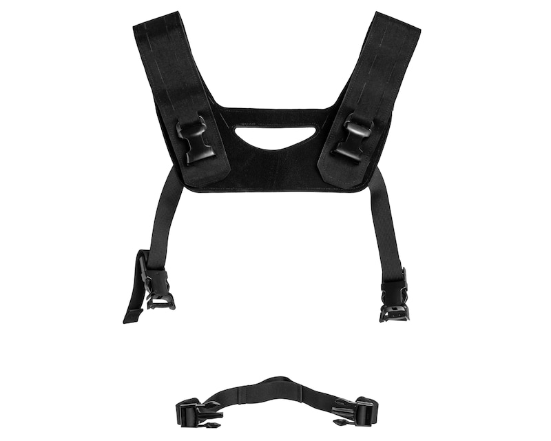 Battle Lab Chest Rig Тактичні шлейки Combat Lab Тип H для Chest RIG - Black - Магазин MILITARY