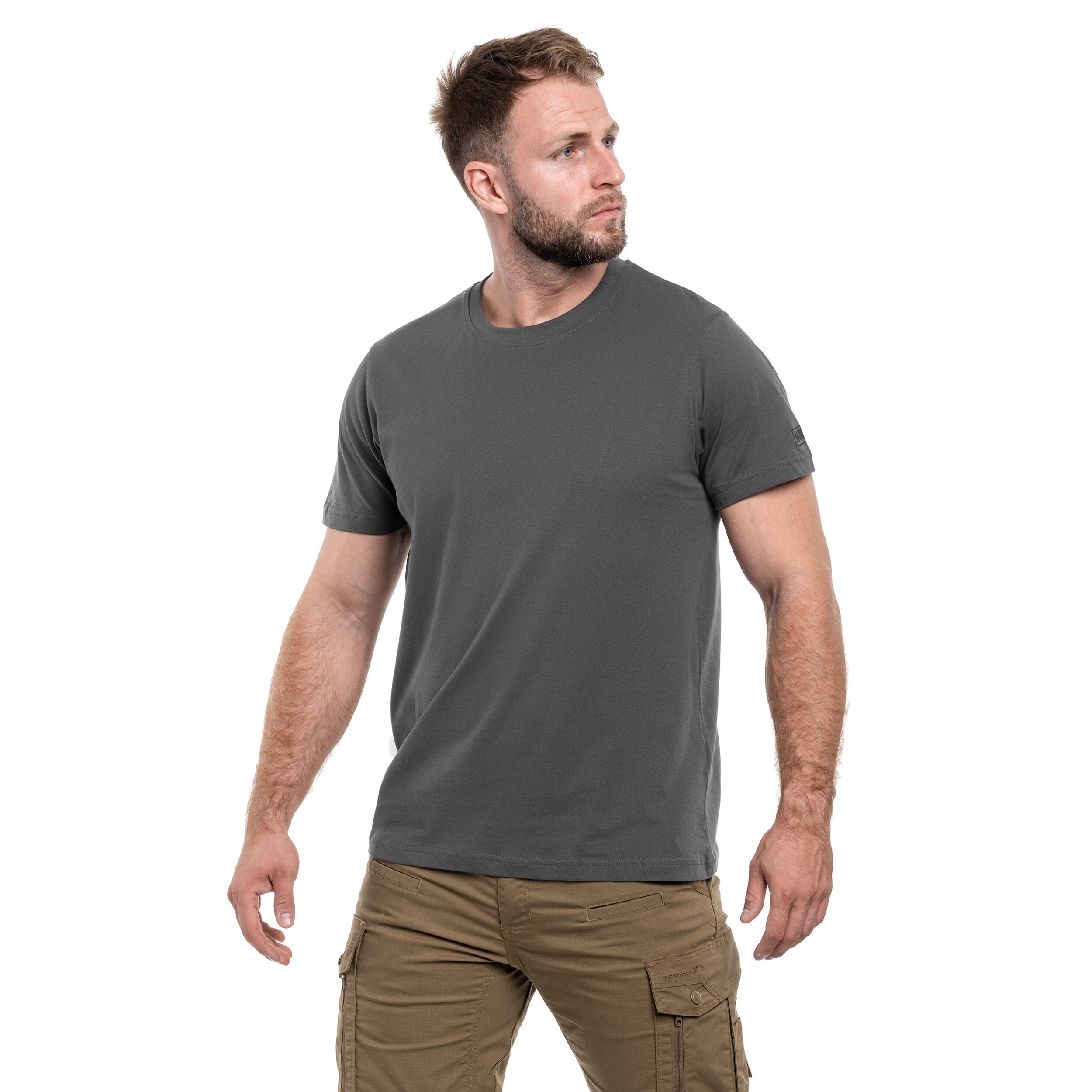 Футболка T-shirt Magnum Basic 3 шт. - Olive/Forged Iron/Black