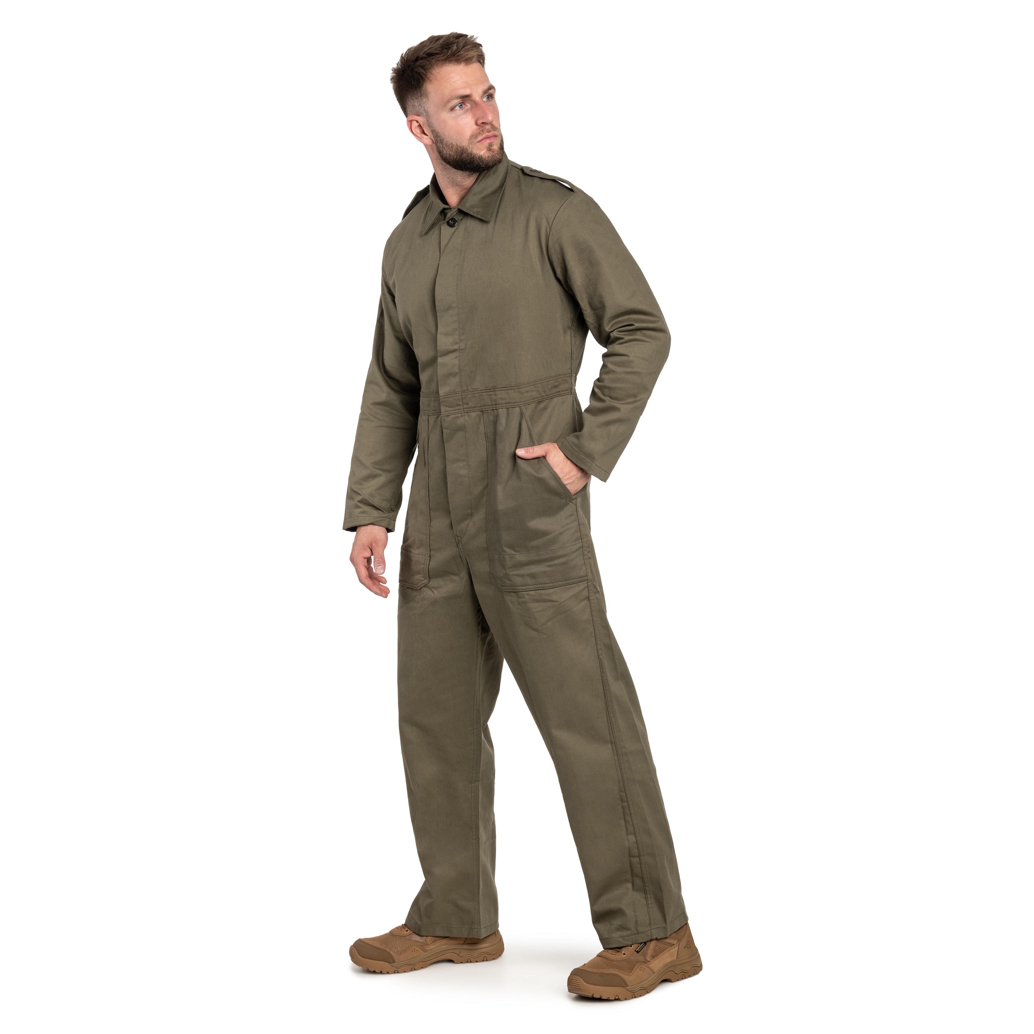 Комбінезон Dutch Mechanix Coverall OD Green - стан як новий - Надлишкове військове майно