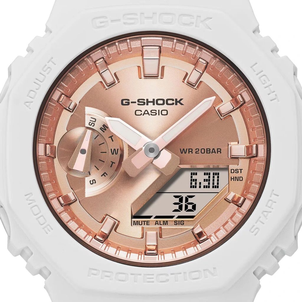 Жіночий годинник Casio G-Shock GMA-S2100MD -7AER - Golden Rose/White