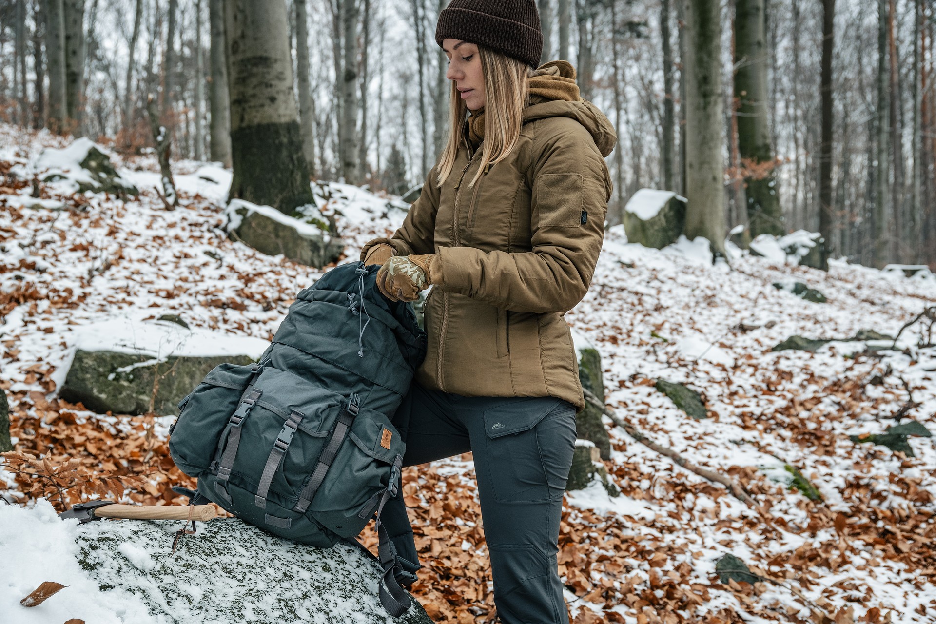 Жіночі штани Helikon OTP VersaStretch - Shadow Grey