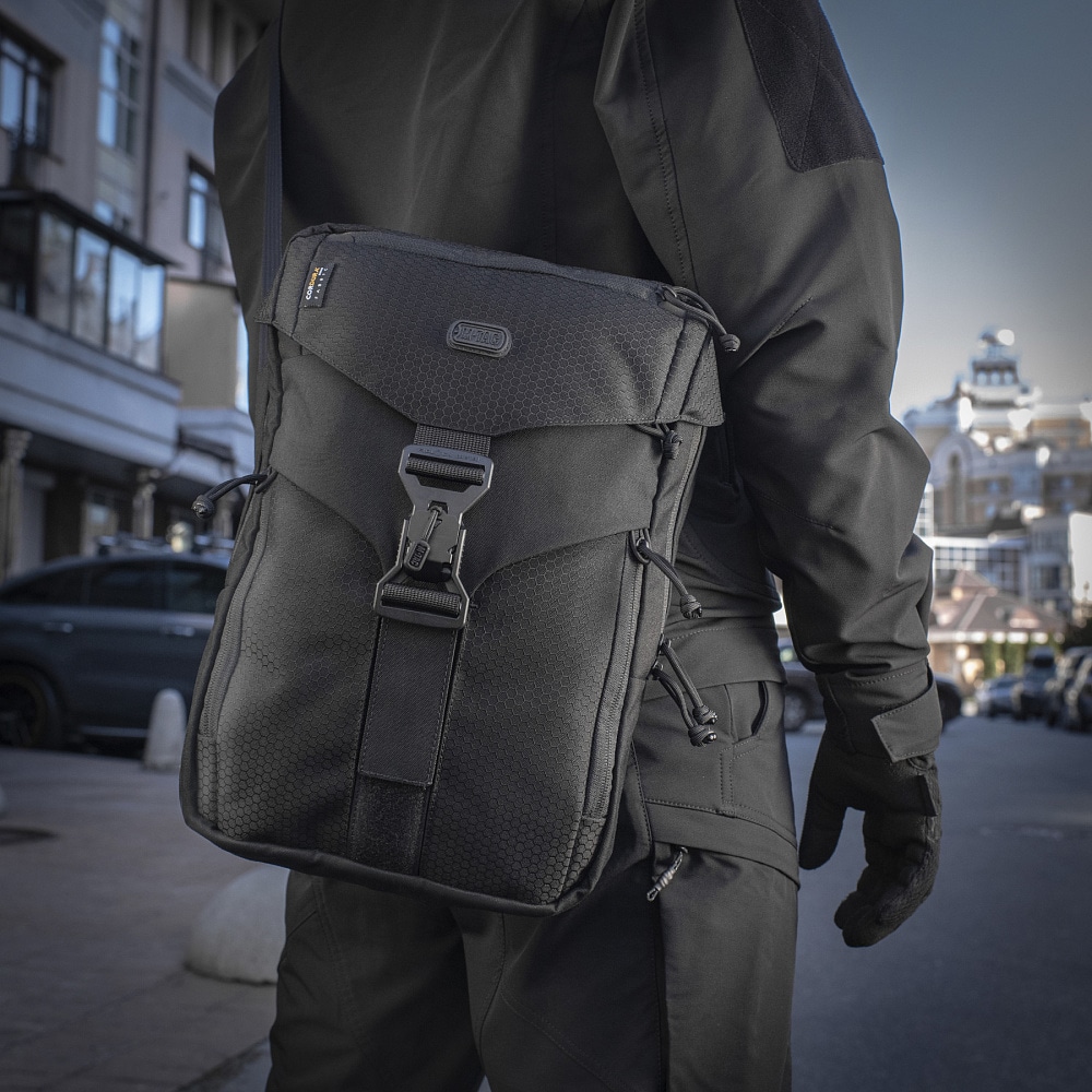 Сумка через плече M-Tac Magnet XL Bag Elite Hex - Black