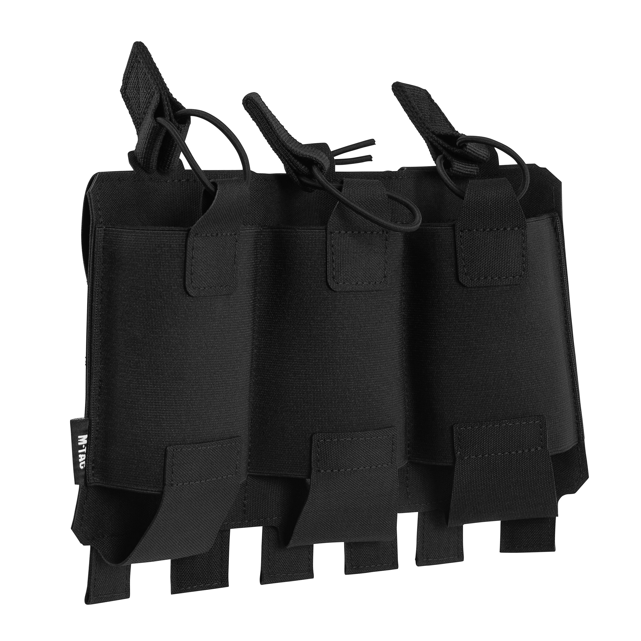 Еластичний підсумок M-Tac Elite Laser Cut для 3 гвинтівкових магазинів - Black